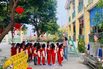 Một số hình ảnh kiểm tra giáo viên tháng 2/2026 của tổ Mẫu giáo.