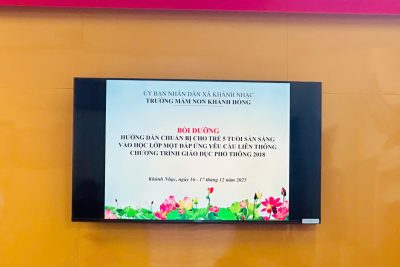 Chuyên đề: Bồi dưỡng HD chuẩn bị cho trẻ 5 tuổi sẵn sàng vào lớp 1 đáp ứng yêu cầu liên thông chương trình GDPT 2018